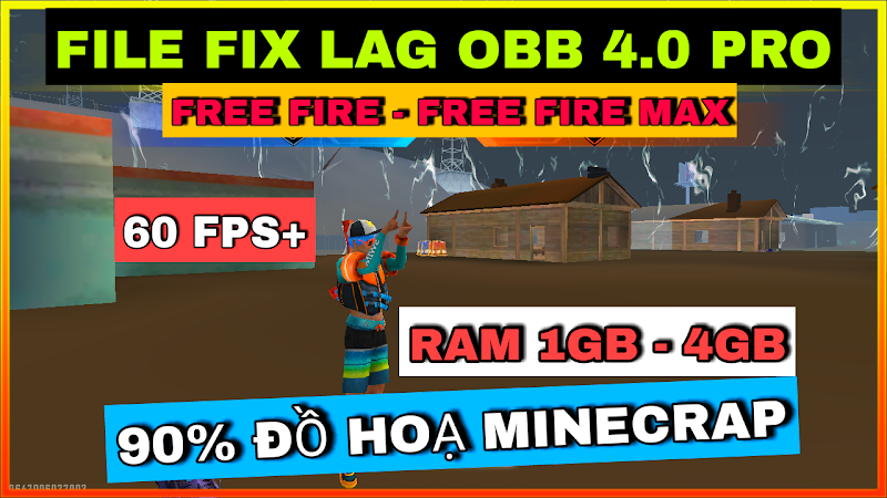 HƯỚNG DẪN FIX LAG FREE FIRE  - FREE FIRE MAX OB29 SIÊU MƯỢT - FIX LAG OBB 90% ĐỒ HOẠ MINECRAP