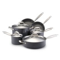 Anolon Titanium NonStick Dishwasher Safe 10-Piece Cookware Set