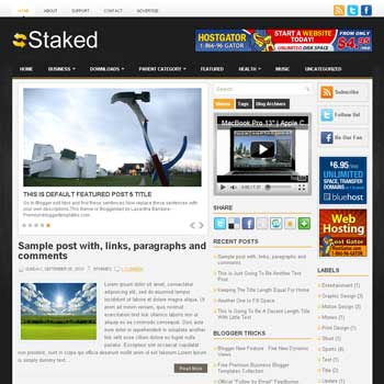 Staked blog template. template image slider blog. magazine blogger template style. wordpress theme to blogger. template video blog template. template business for blogger blog