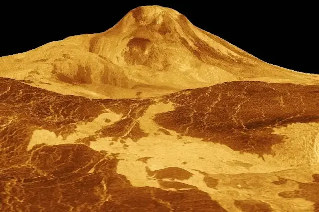 Descubren actividad volcánica en Venus gracias a imágenes de radar de la sonda Magallanes de la NASA