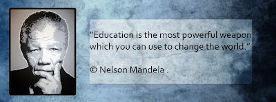 Facebook Cover Of Nelson Mandela Education Quote.