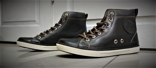 Sepatu Kevclak Boot Kulit Asli