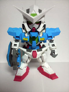 SD Gundam Exia R2 Papercraft