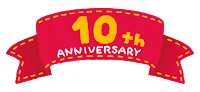 アニバーサーリー「10周年」