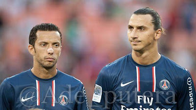 pertandingan Paris Saint Germain vs AC Ajaccio 12 Januari 2013