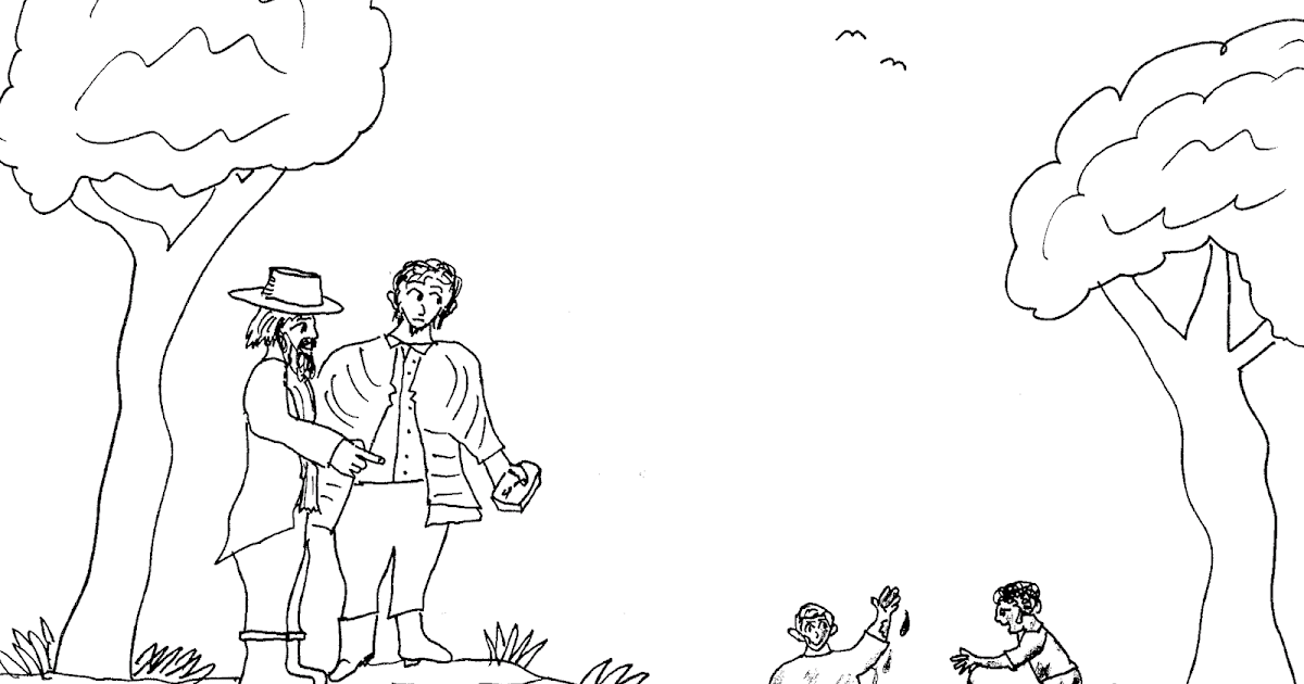 Download Robin's Great Coloring Pages: Rabbi and the Soap Maker