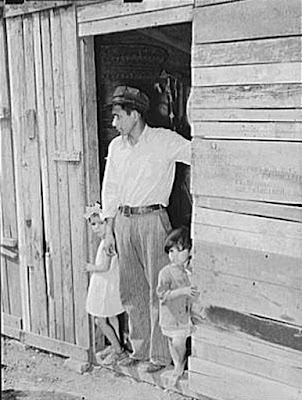 Mexican Father and Children