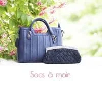 Sac à main bleu