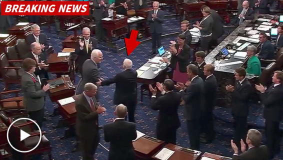 Aww, Senator John McCain Gets Standing Ovation From Colleagues After Brain Cancer Diagnosis