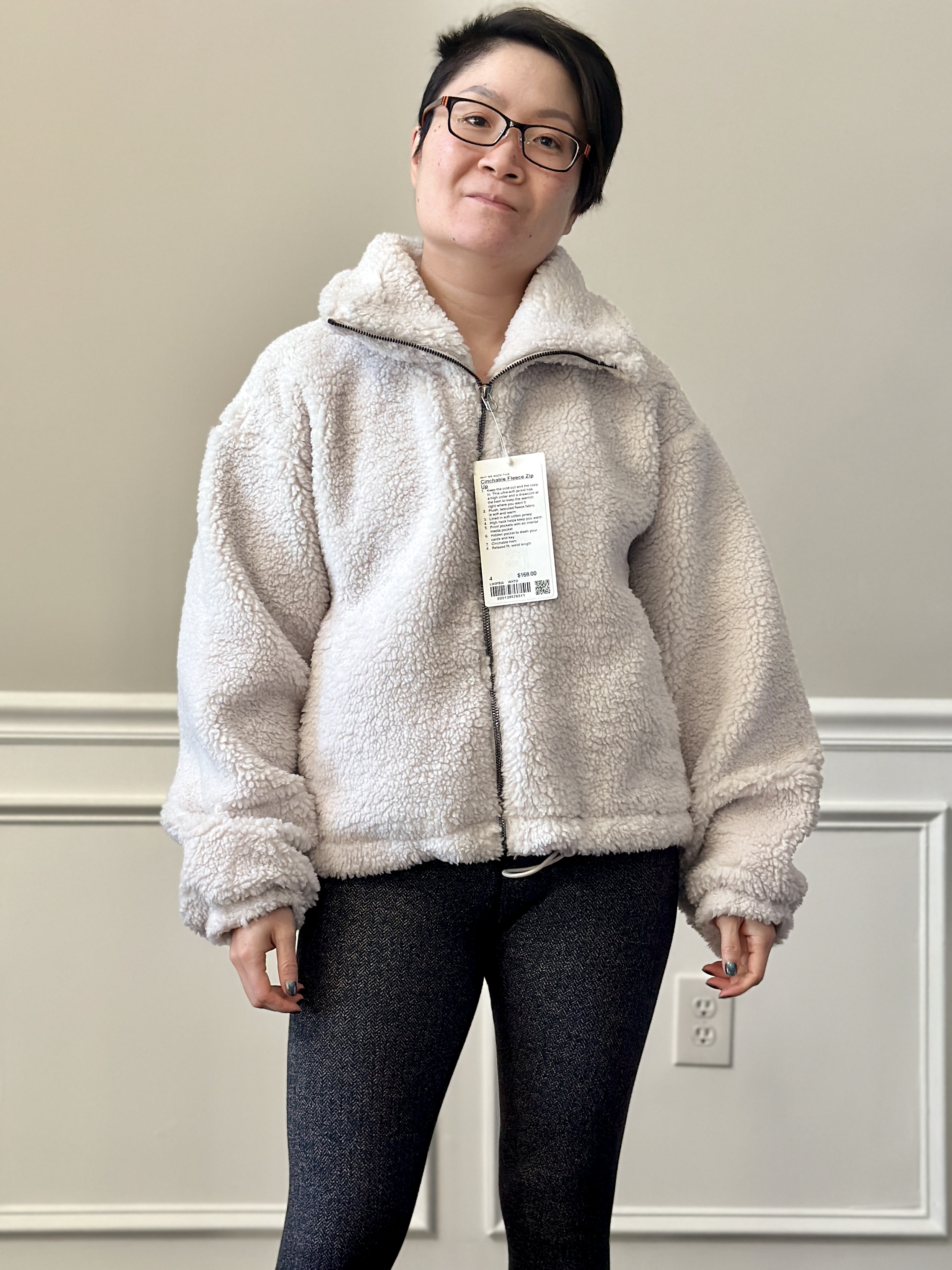 Fit Review! Vuori Cozy Sherpa Jacket vs Lululemon Cinchable Fleece Zip-Up