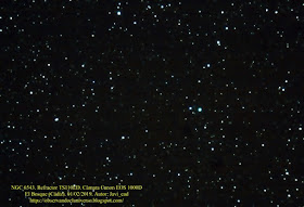 Astrofotografía de la nebulosa Ojo de Gato
