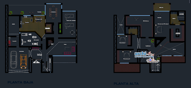 House sanctuary cc in AutoCAD 