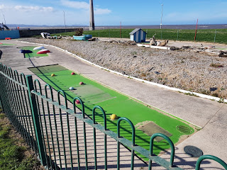 Crazy Golf course at Drift Park in Rhyl