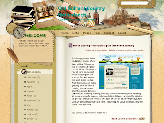 Old Brilliant Country Netherlands Blogger Template