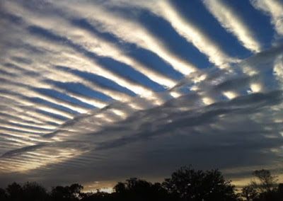 ciel pollué par les chemtrails