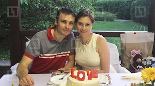 Vera Zvonareva And Her Husband Aleksandr