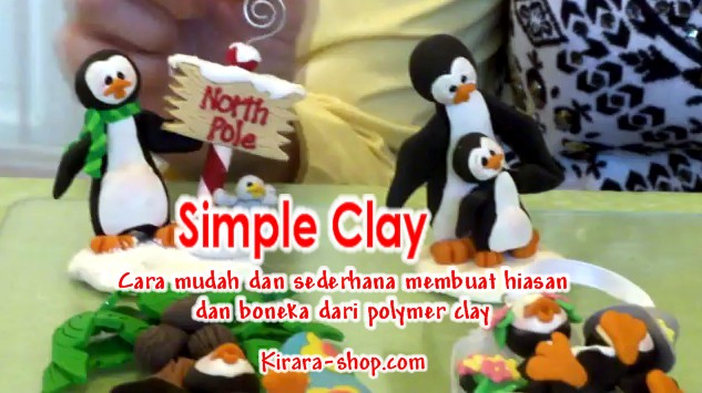  Simple  Clay Video panduan Cara mudah  membuat aneka 