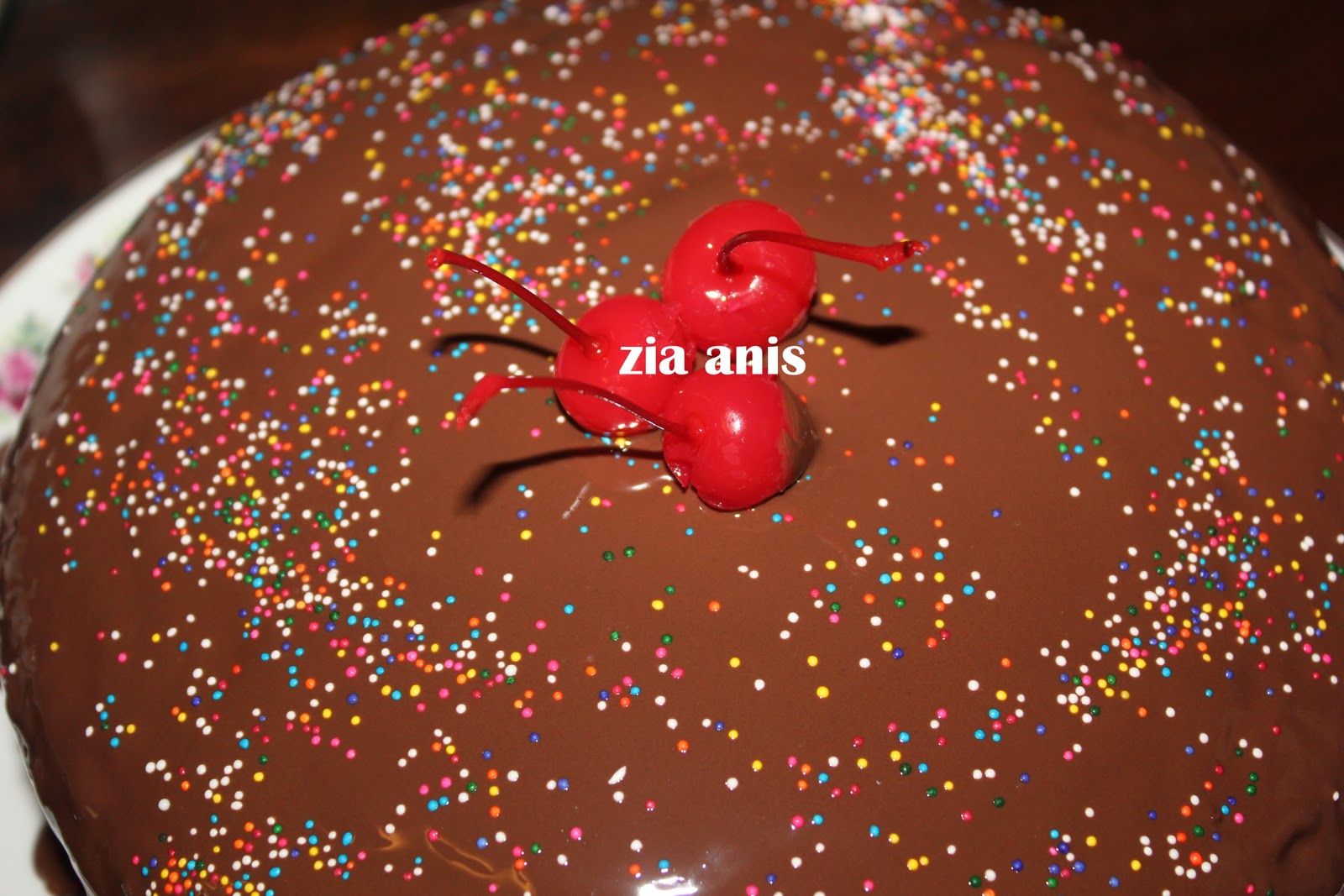 Zia Anis: Kek Coklat Paling Sedap