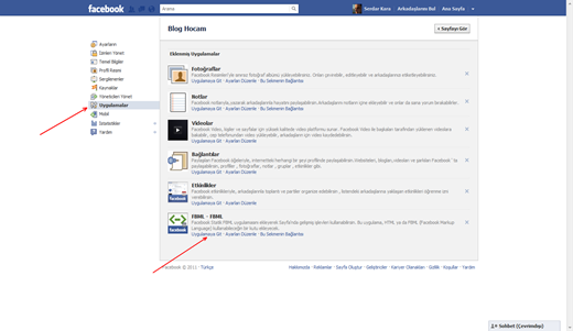 FBML İle Facebook Sayfasına Hoşgeldiniz Sekmesi Ekleme