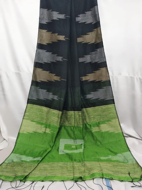 Khadi Silk Jamdani Saree