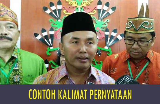 Contoh Kalimat Deklaratif