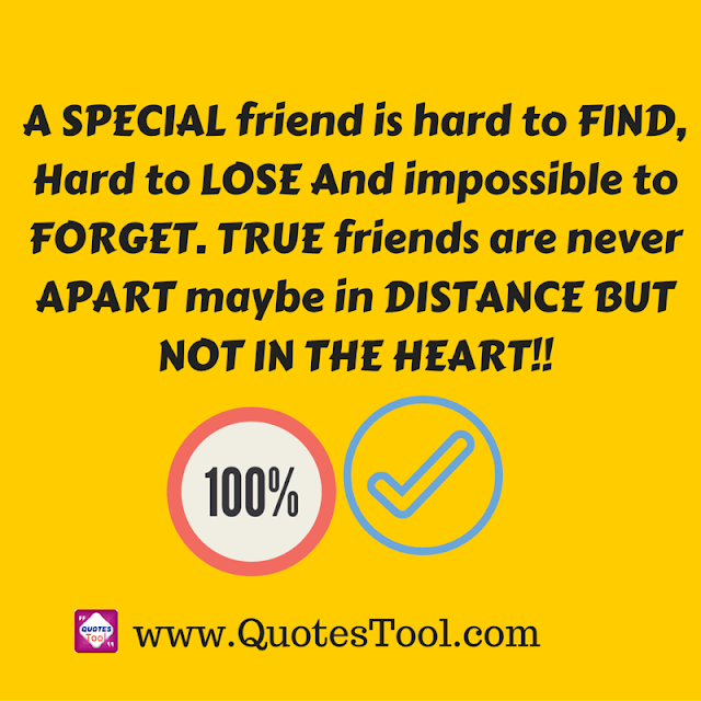 Special friend realization Quotes Image