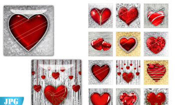 Valentine Heart 3D Printable Hearts