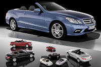 2010 Mercedes E Class Cabrio scale model