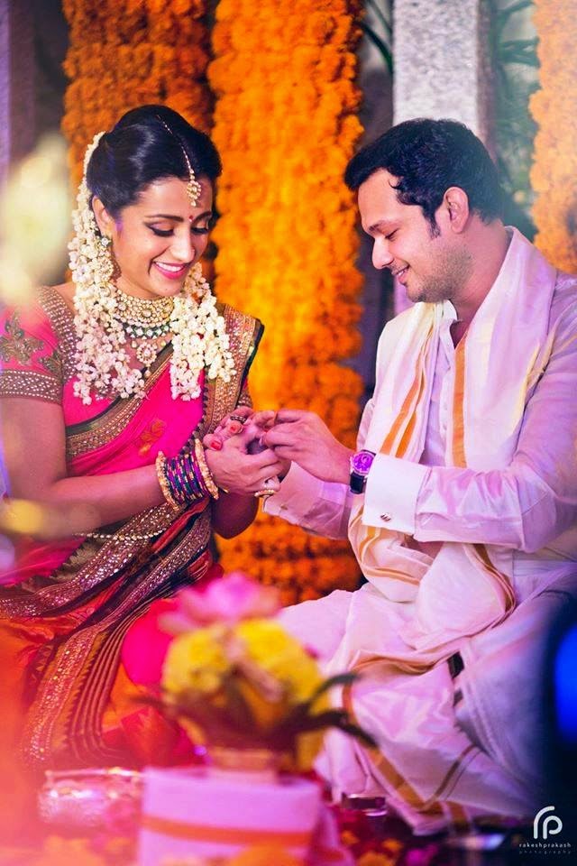 Trisha Krishna Wedding engagement Photos