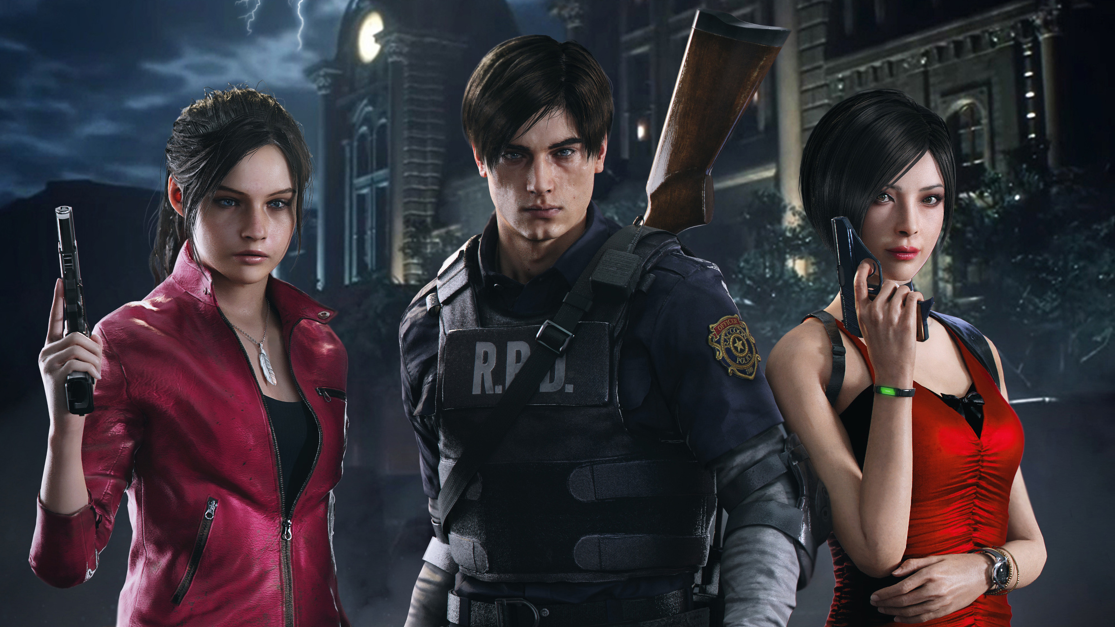  Resident  Evil  2 Characters 4K  15 Wallpaper 