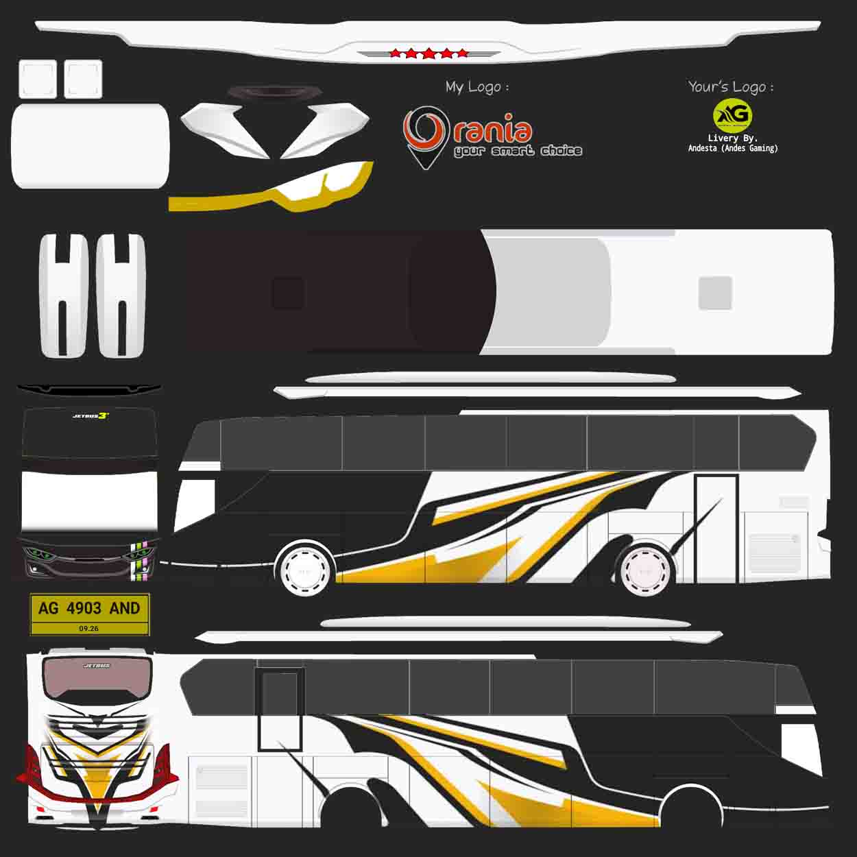 livery xhd rombak jb3 stj