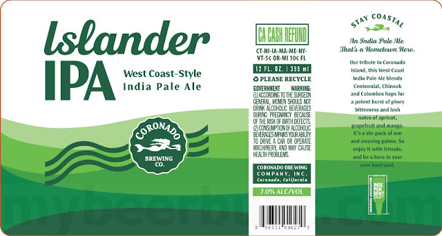 Coronado Updating Mermaid’s Hoppy Red & Islander IPA Cans