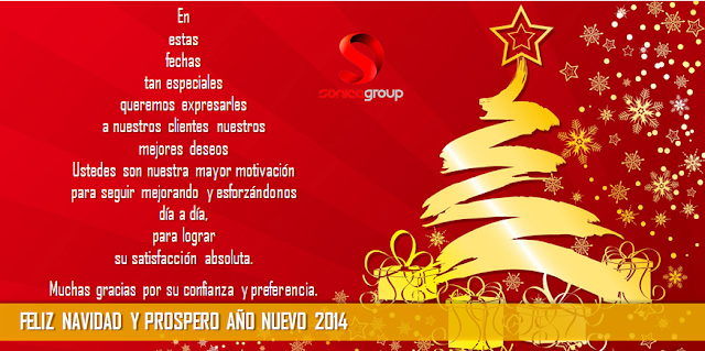 FELIZ NAVIDAD PARA TODOS Y UN PROSPERO 2014: SON NUESTROS 