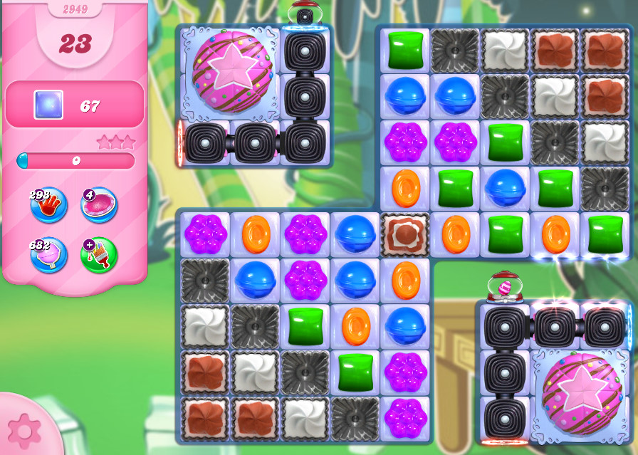 Candy Crush Saga level 2949