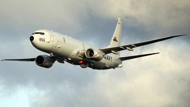 A P-8 Poseidon Aircraft of the United States Navy, Photo from Wikimedia Commons