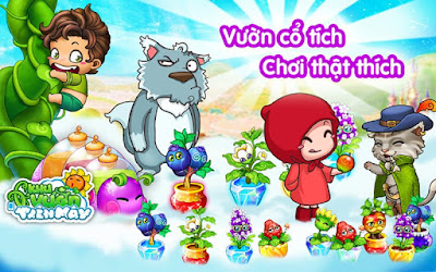 chơi game khu vườn trên mây trên máy tính