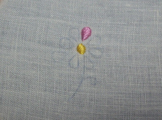 Padded satin stitch - Punto pieno