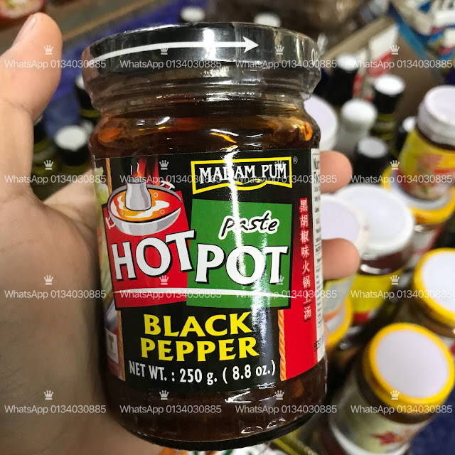 Hot Pot Paste Black Pepper Madam Pum