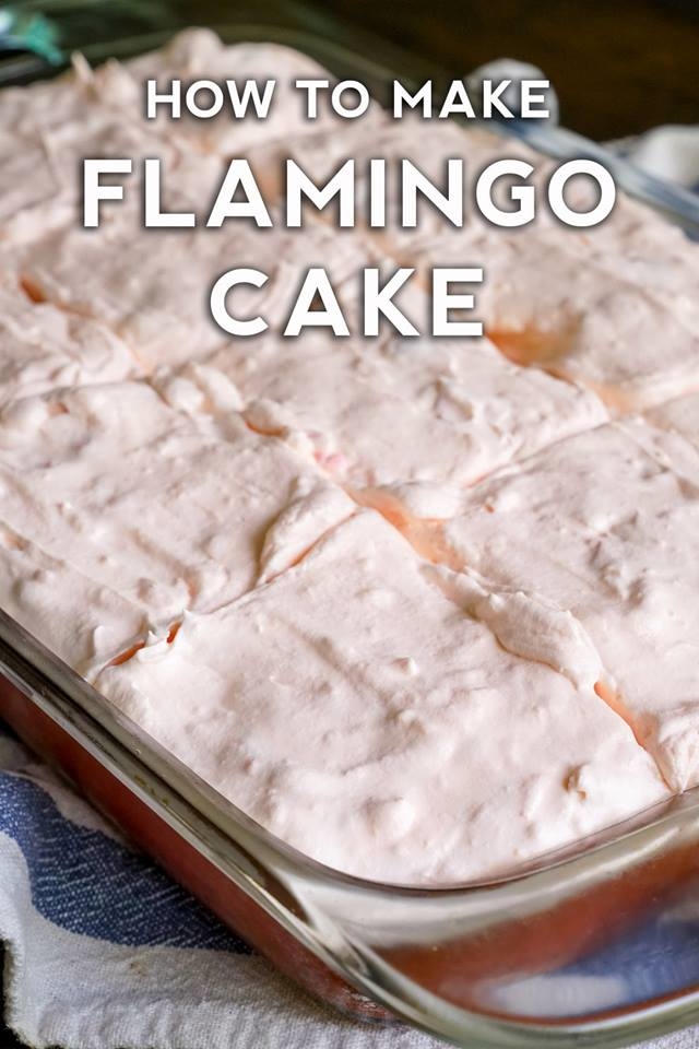 Pink Flamingo Cake - RECIPE ULALA
