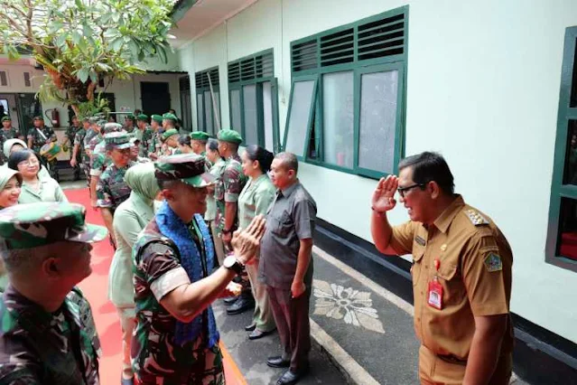 Menyambut Kedatangan Pangdam IX Udayana Kunjungi Makodim Tabanan: Sinergi Baru untuk Keamanan dan Kesejahteraan