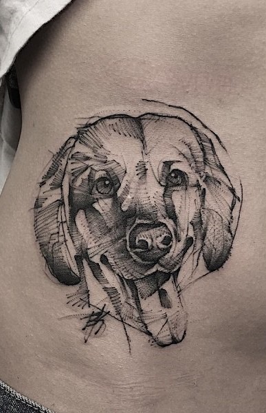 130 incríveis tatuagens de cachorro para inspirar vocês!