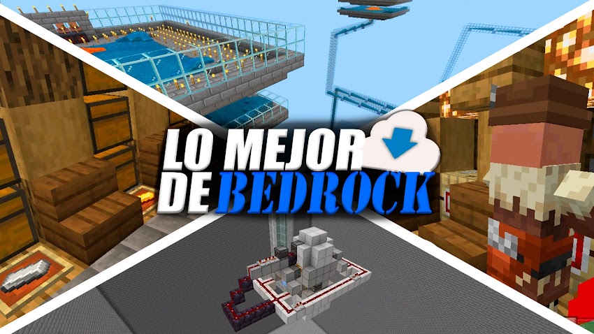 🤑DESCARGA Mundo Survival Tecnico💥 Bedrock de LOCOS! | Minecraft Pe 100% LEGAL⚡ - Lo Mejor De Bedrock