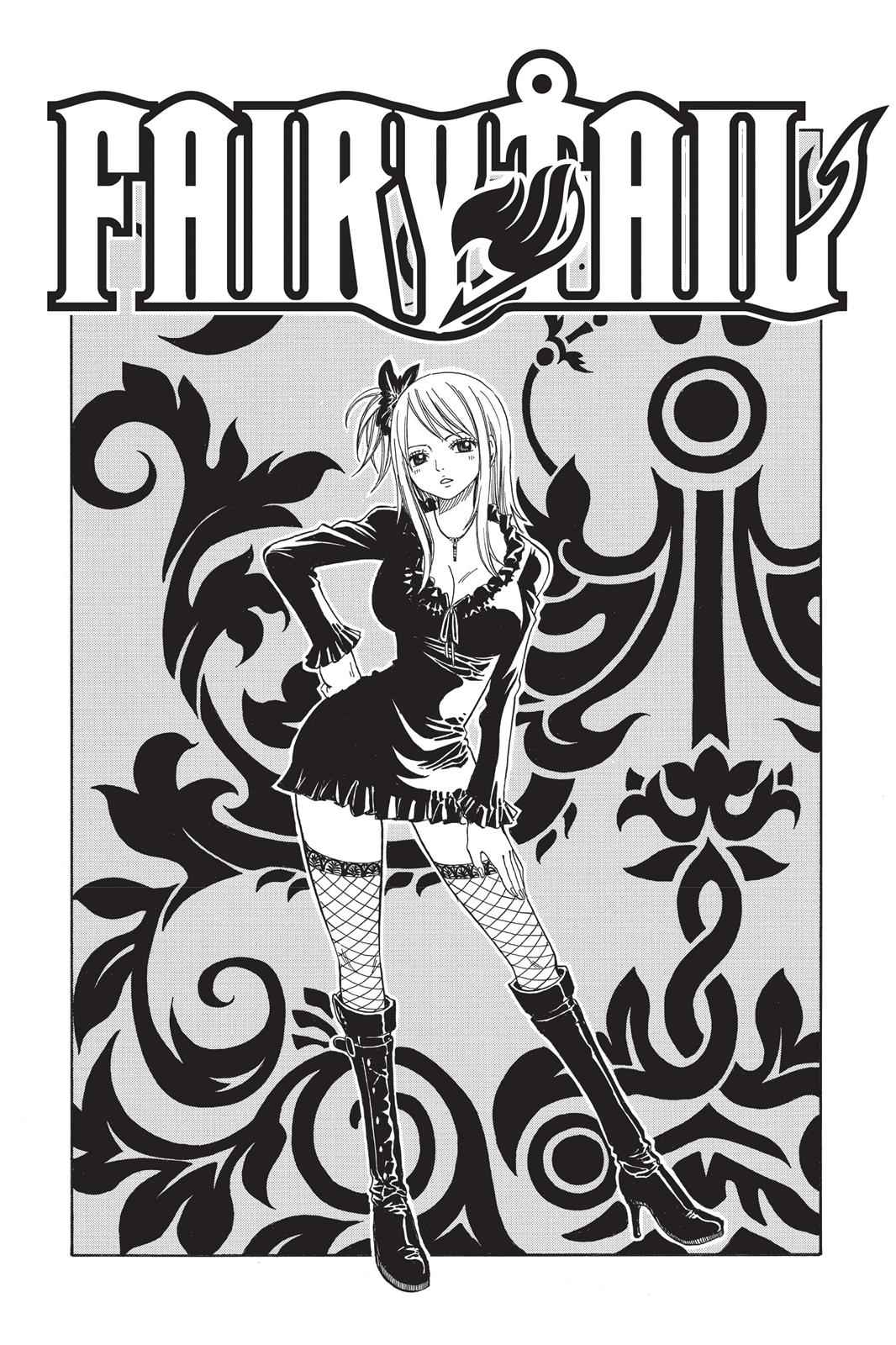 Lucy Heartfilia in Fairy Tail Manga Volume and Chapter Covers