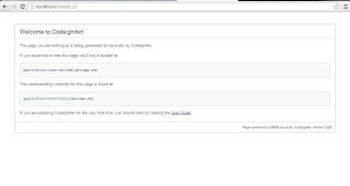 Cara Install Codeigniter Di Xampp