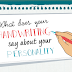 [NEW]What Your Handwriting Says About Your Personality (infographic)