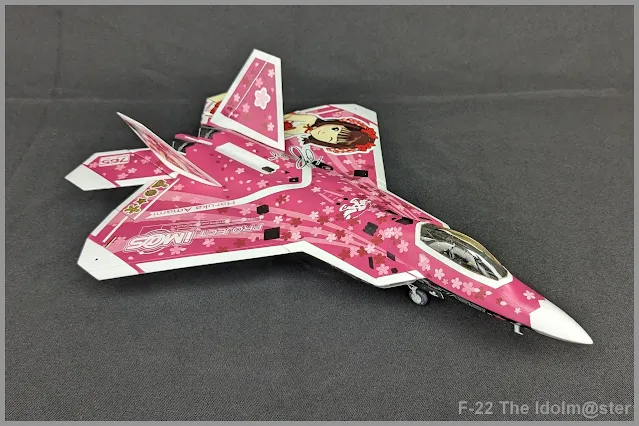 F-22 Raptor The Idolm@ster au 1/48.