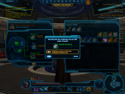 SWTOR - Extracting Item Modification