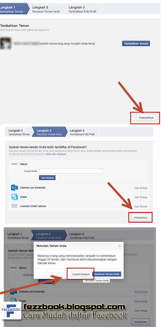 daftar facebook baru tanpa email