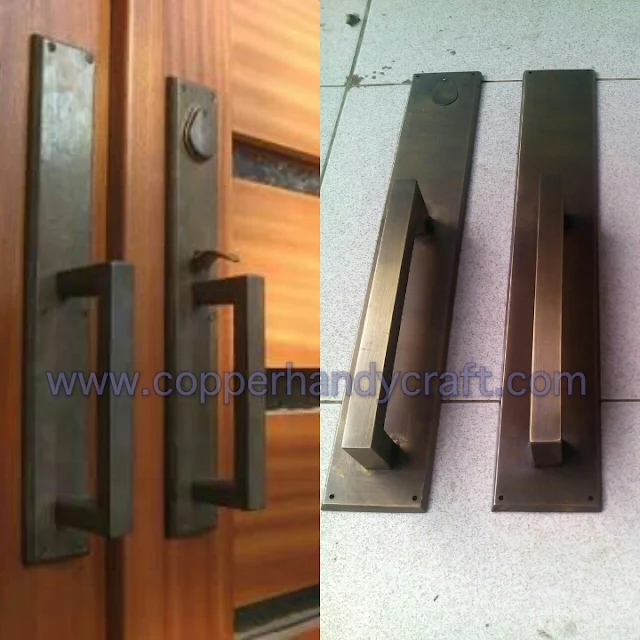 kerajinan-handle-pintu-tembaga-kuningan-minimalis