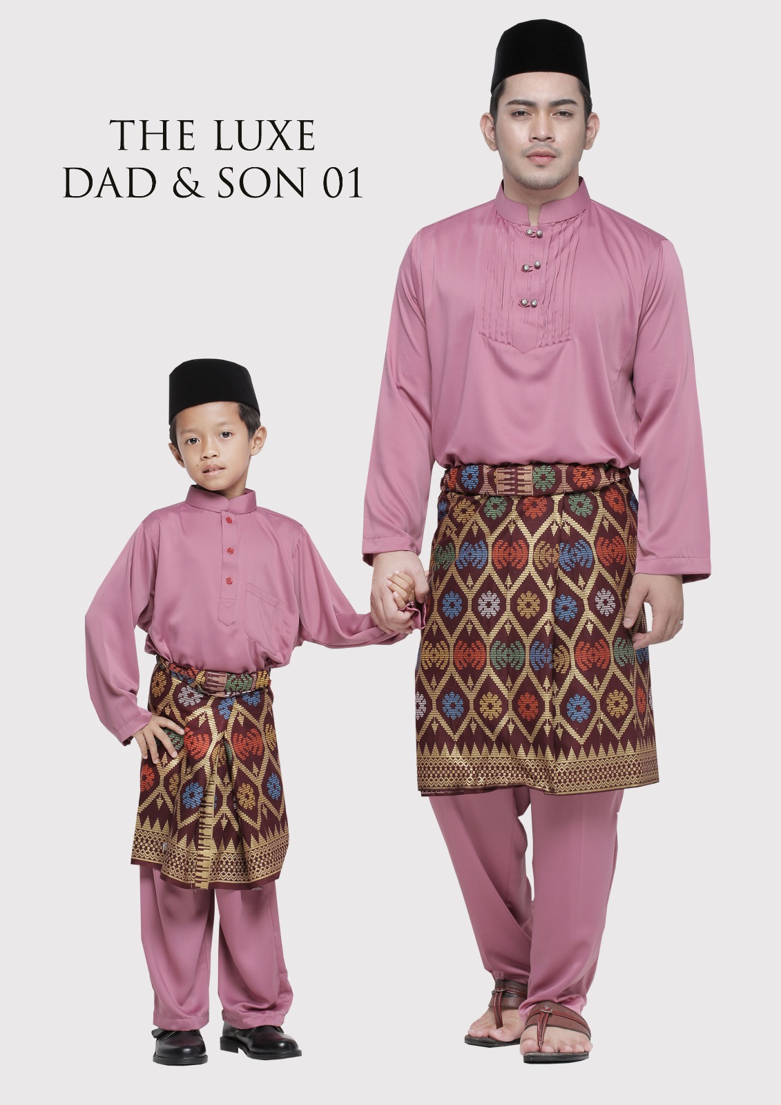 The Luxe Songket Ayah dan Anak  bajusedondon com Baju  